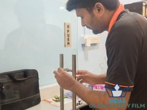 Glass Door Safety Film Installation in Singapore - Commercial, Tiong Bahru 4 glass-door-safety-film-installation-midas-glass-safety-film-singapore-commercial-tiong-bahru-4