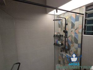 Shower Screen Glass Safety Film Installation in Singapore - HDB, Tiong Bahru 3 glass-safety-film-installation-midas-glass-safety-film-singapore-hdb-tiong-bahru-3