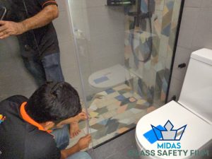 Shower Screen Glass Safety Film Installation in Singapore - HDB, Tiong Bahru 5 glass-safety-film-installation-midas-glass-safety-film-singapore-hdb-tiong-bahru-5